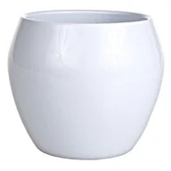 Donice - Osłonka ceramiczna 15 cm biała CERMAX - miniaturka - grafika 1