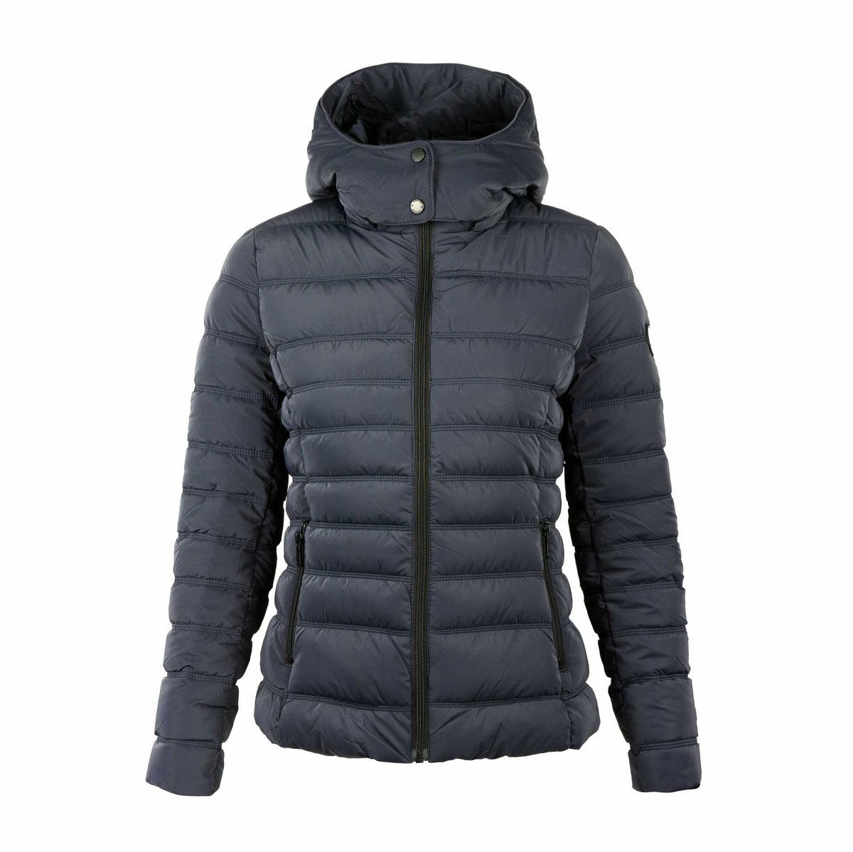 Kurtka zimowa damska z kapturem PASSO granatowa r.S