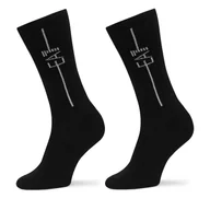 Skarpetki męskie - Skarpety długie EA7 Emporio Armani 246002 CC999 17020 Czarny - miniaturka - grafika 1