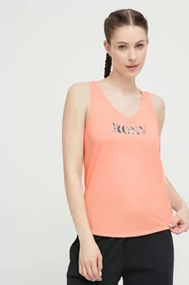 Koszulki sportowe damskie - Roxy top kolor pomarańczowy - grafika 1
