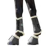 Akcesoria jeździeckie - Dzwonek podkowy z neoprenową stroną wewnętrzną i syntetyczną skórą jagnięcą - miniaturka - grafika 1