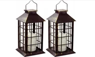 Lampy ogrodowe - 2× 2x Latarenka ogrodowa LED SOLARNA Lampion SuperLED - miniaturka - grafika 1