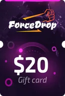 Kody i doładowania cyfrowe - Forcedrop.gg Gift Card 20 USD - Code GLOBAL - miniaturka - grafika 1