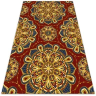 Dywany - Dywan winylowy do wnętrz Złote wzory 150x225 cm - miniaturka - grafika 1