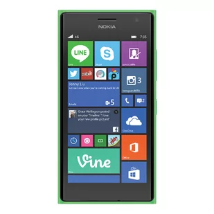 Nokia Lumia 735 Zielony - Telefony komórkowe - miniaturka - grafika 1