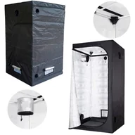 Szklarnie ogrodowe - Namiot Do Uprawy Roślin Growbox Uprawowy Solidny 160X80X80 Cm - miniaturka - grafika 1
