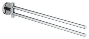 Grohe QuickFix Start - Podwójny wieszak na ręczniki, długość 44 cm, chrom 41183000 - Wieszaki łazienkowe - miniaturka - grafika 1