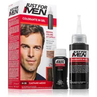Farby do włosów i szampony koloryzujące - Just for Men Color Kit tonująca farba do włosów dla mężczyzn odcień H-35 Medium Brown 1 szt. - miniaturka - grafika 1