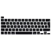 Klawiatury do laptopów - Keyguard Osłona Na Klawiaturę Macbook Pro 16/ Pro 13 A2251/A2289/A2338 (Eu) (Black) - miniaturka - grafika 1