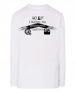 Longsleeve Urodzinowy 20 30 40 Lat Rozm.M - Koszulki męskie - miniaturka - grafika 1