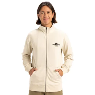 Bluza na zamek dla Mężczyzn SIMPLE SURF Biały - Bluzy męskie - miniaturka - grafika 1