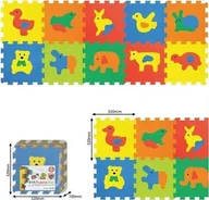 Maty piankowe - Apple TOY PUZZLE CARPET ANIMALS ST-1005B3 10D - miniaturka - grafika 1