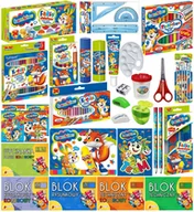 Przybory szkolne - BAMBINO Wyprawka Szkolna zestaw plastyczny XXL i podkład A3 - miniaturka - grafika 1