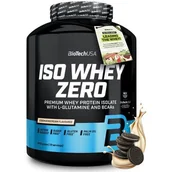 Odżywki białkowe - Odżywka białkowa BIOTECH Iso Whey Zero Ciastko z kremem (1816 g) Bez cukru - miniaturka - grafika 1