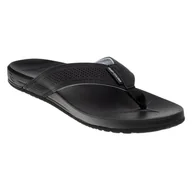 Klapki i japonki męskie - Męskie Japonki RIP CURL SOFT SAND OPEN TOE 119MOT_90 – Czarny - miniaturka - grafika 1