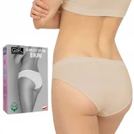 Majtki damskie - Gatta majtki Seamless Cotton Bikini, light nude, L - miniaturka - grafika 1