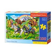 Puzzle - Castorland Puzzle 100 elementów. Princess horse ride - miniaturka - grafika 1