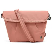 Torby podróżne - Torba naramienna Pacsafe Citysafe CX convertible crossbody Kolor: różowy - miniaturka - grafika 1