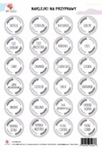 Etykiety samoprzylepne i bloki etykiet - Naklejki na przyprawy białe A4 - miniaturka - grafika 1