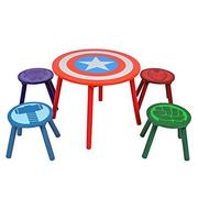 Stoliki dla dzieci - Disney Stolik + 4 Krzesła Komplet Avengers - miniaturka - grafika 1