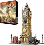 Klocki - Klocki Pantasy Steampunk 85008 Clock Tower Park Big Ben Wieża Zegarowa Nowe - miniaturka - grafika 1