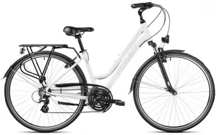 Rower trekkingowy 28" Romet Gazela 1 M(17") biało-jasnoniebieski - Rowery - miniaturka - grafika 1