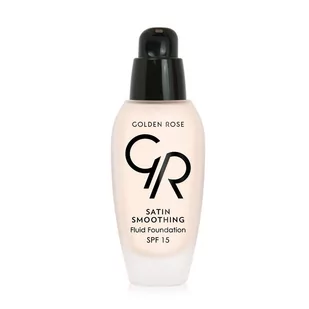 Golden Rose Podkład - Satin Smoothing Fluid Foundation SPF15 Podkład - Satin Smoothing Fluid Foundation SPF15 - Podkłady do twarzy - miniaturka - grafika 1
