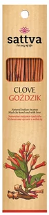 Sattva Sattva Kadzidełka Naturalne Goździk 15 szt 73FD-93911 - Kadzidła i dodatki - miniaturka - grafika 1