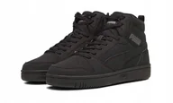 Buty sportowe męskie - Puma Buty męskie Rebound V6 czarne 45 - miniaturka - grafika 1