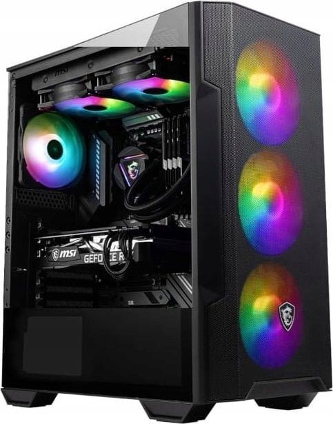 Komputer FOXKOMPUTER H.I.T FGAME_RYZEN 5 5600_32GB_1TB SSD NVMe_MSI RTX 4060 + WIFI _ MSI POWER