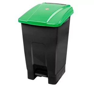 Kosz na odpady zielony otwierany pedałem 70 l z tworzywa KP70-Z - Kosze na śmieci Kosz na odpady zielony otwierany pedałem 70 l z tworzywa KP70-Z - Kosze na śmieci - miniaturka - grafika 1