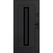 Drzwi zewnętrzne - Pantor Drzwi zewnętrzne stalowe wejściowe Nantes antracytowe 90 lewe - miniaturka - grafika 1