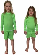 Odzież sportowa dziecięca - SPORT T-shirt z długim rękawem - dziecięca .100 .zielona - miniaturka - grafika 1