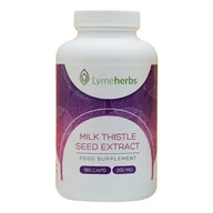 Suplementy naturalne - Lymeherbs, Milk Thistle (Ostropest plamisty) 200mg, 180 kapsułek - miniaturka - grafika 1