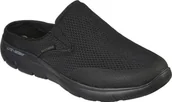 Klapki i japonki męskie - Skechers Skechers męskie czarne klapki Summits Vindicator 232296 BBK black 42 - miniaturka - grafika 1