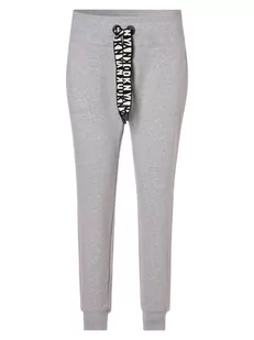 DKNY - Damskie spodnie dresowe, szary - Spodnie sportowe damskie - miniaturka - grafika 1