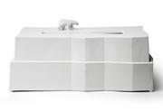 Pudełka i szkatułki - Qualy, Pojemnik na chusteczki Niedźwiedź Polarny biały 10343-WH - miniaturka - grafika 1