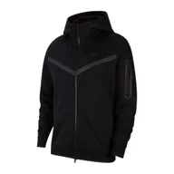 Bluzy sportowe damskie - Bluza sportowa damska Nike Tech Fleece Hoodie FZ WR - miniaturka - grafika 1