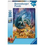 Puzzle - Ravensburger Puzzle 100 Smok w jaskini XXL - - miniaturka - grafika 1