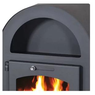 Piec piecyk kominek stalowy na drewno wolnostojący  9kW - spełnia anty-smogowy EkoProjekt 48280260 - Piece wolnostojące - miniaturka - grafika 2