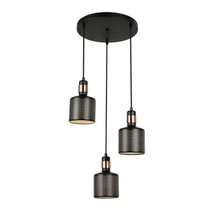Italux Restenza PND-2439-3-BK PND-2439-3-BK - Lampy sufitowe - miniaturka - grafika 1
