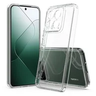 Etui i futerały do telefonów - Etui CRONG Crystal Shield Cover do Xiaomi 14 Przezroczysty - miniaturka - grafika 1