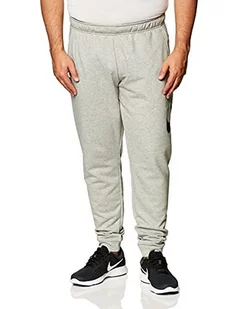 Nike Męskie spodnie stożkowe Dri-Fit do treningu Dk Grey Heather/czarne, M - Spodenki męskie - miniaturka - grafika 1