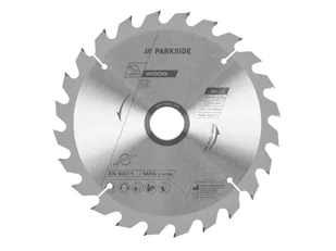 PARKSIDE® Tarcza do pilarki ręcznej, Ø 210 mm (210 mm drewno 24 zęby) - Tarcze do pił PARKSIDE® Tarcza do pilarki ręcznej, Ø 210 mm (210 mm drewno 24 zęby) - Tarcze do pił - miniaturka - grafika 1