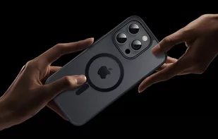 Ochronne magnetyczne etui UGREEN LP751 do iPhone 15ProMax 6.7cala (Czarna ramka) - Etui i futerały do telefonów - miniaturka - grafika 2