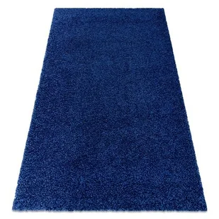 Dywan SOFFI shaggy 5cm granatowy Niebieski, 80x200 - Dywany - miniaturka - grafika 1