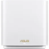 Pozostałe akcesoria sieciowe - ASUS ZenWiFi AX (XT9) AX7800 1er Pack Weiß Tri-band (2.4 GHz/5 GHz/5 - miniaturka - grafika 1