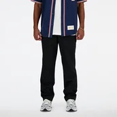Spodnie męskie - Spodnie męskie New Balance MP41575BK  czarne - miniaturka - grafika 1