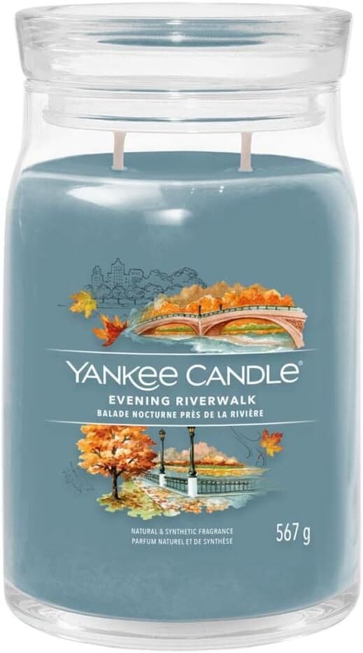 Yankee Candle Duftkerze Evening Riverwalk Large 567g