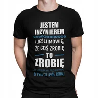 Koszulki męskie - KOSZULKA DLA INŻYNIERA PREZENT - miniaturka - grafika 1